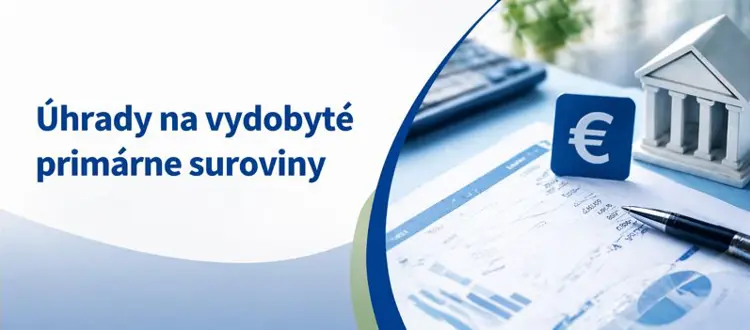 Úhrady na vydobyté primárne suroviny